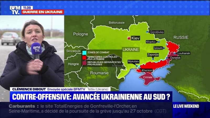 Ukraine: Kiev revendique de nouvelles avancées dans la région de Kherson