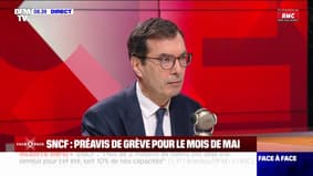 Menace de grève: pour Jean-Pierre Farandou, PDG de la SNCF, "le dialogue social fonctionne"
