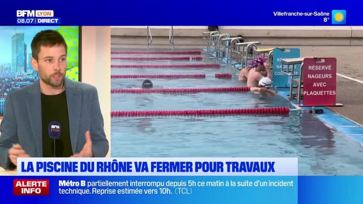 La piscine du Rhône va fermer pour des travaux "indispensables"