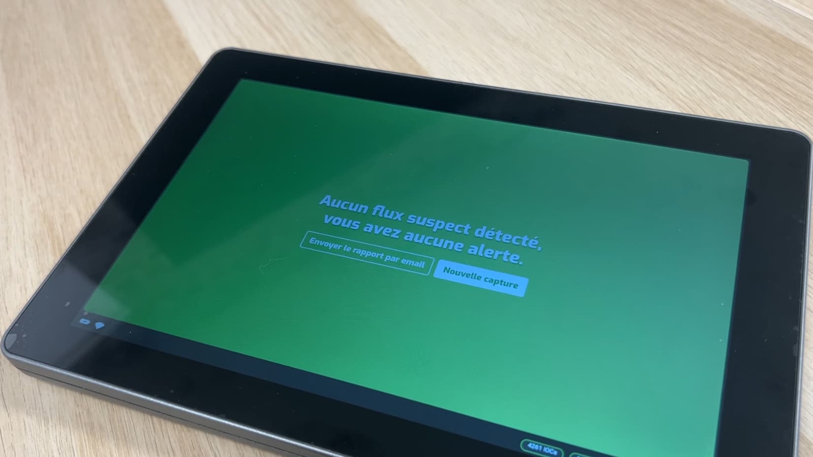 La tablette utilisée par la gendarmerie La tablette utilisée par la gendarmerie