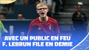 JO 2024 / Tennis de Table : "Un kiff énorme", poussé par un public enflammé Félix Lebrun rejoint le dernier carré