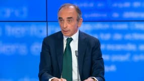 Éric Zemmour face à Alain Duhamel le 18 octobre 2021 sur BFMTV.