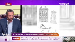 Les histoires de Charles Magnien  : À Amsterdam, le musée Rembrandt vend... des tatouages ! - 15/05