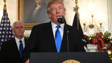 Donald Trump, le 6 décembre 2017.