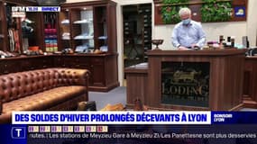 Des soldes d'hiver prolongés décevants à Lyon