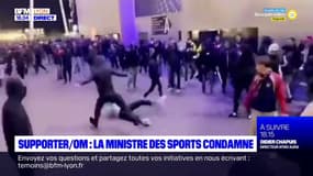 La ministre des Sports condamne l'agression du supporter de l'OM aux abords du Groupama Stadium