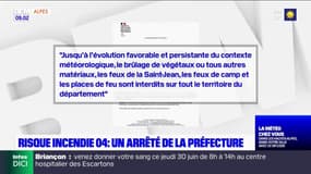 Alpes-de-Haute-Provence: un arrêté interdit l'usage du feu pour la Saint-Jean