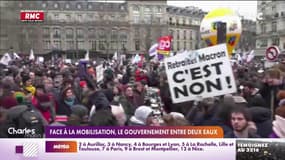 Face à la mobilisation, le gouvernement entre deux eaux
