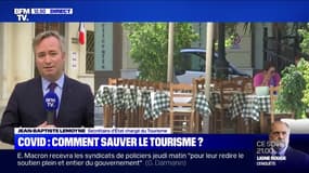 Jean-Baptiste Lemoyne (secrétaire d'État chargé du Tourisme): "La vie doit être plus forte que ce virus"
