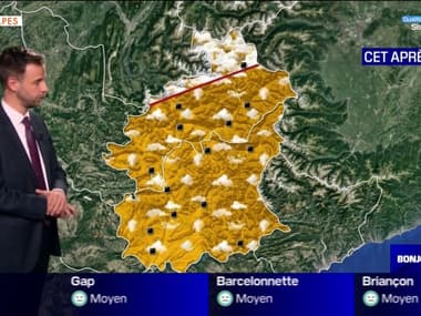 Météo Alpes du Sud: de belles éclaircies pour la journée de mercredi, jusqu'à 15°C à Digne-les-Bains