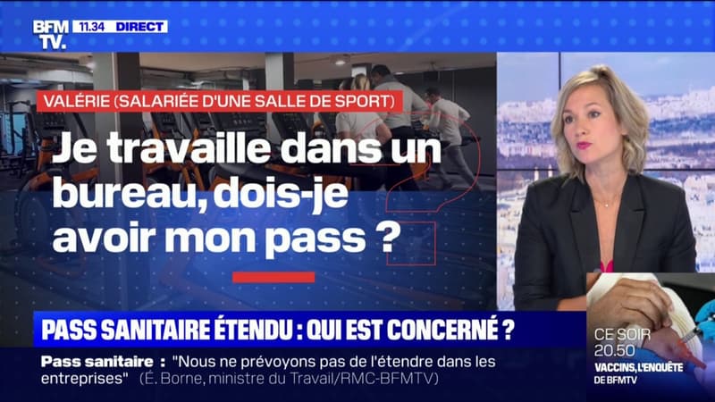 Pass sanitaire étendu aux salariés: qui est concerné ?