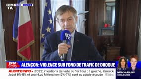 Violences à Alençon: pour le maire Joaquim Pueyo, "certaines personnes ne veulent pas que l'État de droit s'applique dans certains quartiers"