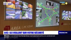 Lyon: le groupe PC sécurité César veille sur l'A43