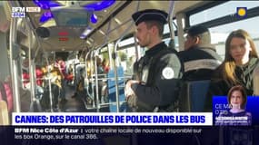 Cannes: des policiers réalisent des patrouilles dans les bus