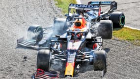 Verstappen et Hamilton ont abandonné après leur crash sur le Grand Prix d'Italie