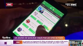 Les jeunes de banlieue ciblés par les sites de paris