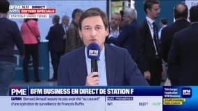 Michel Barnier prend la parole à Impact PME