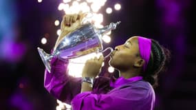 Coco Gauff lors du Masters WTA à Riyad, en novembre 2024.