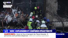 D'importants dégâts à Kiev après une nouvelle offensive russe 