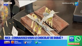 La Côte d'Azur n'échappe pas la tendance du Chocolat de Dubaï