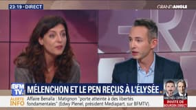Jean-Luc Mélenchon et Marine Le Pen à l’Élysée (2/2)