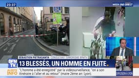 Colis piégé à Lyon : 13 blessés, un homme en fuite (1/2)