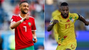 Hakim Ziyech et Stéphane Sessegnon