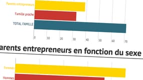 Près de 71% des entrepreneurs sont issus d'une famille d'entrepreneurs.