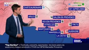 Météo Bouches-du-Rhône: un lundi particulièrement ensoleillé et doux, 15°C à Marseille 