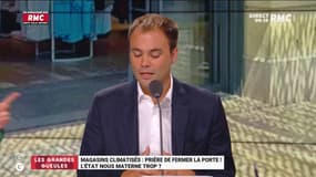 Magasins climatisés : prière de fermer la porte ! Charles Consigny : "Il faut la désobéissance civile ! On n'est pas des Schtroumpfs !"