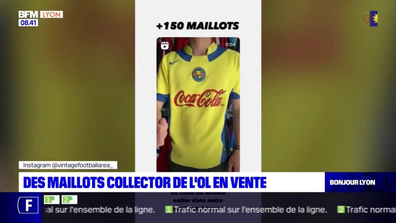 maillot ol collector