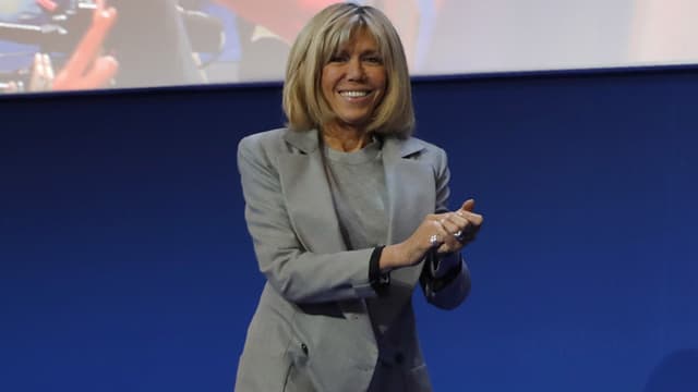 Brigitte Macron le 23 avril 2017