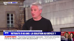 "62 ans, c'est déjà trop": Thomas Vacheron (CGT) réagit à la préconisation de l'Institut Montaigne de reculer l'âge minimum de départ à la retraite à 66 ans