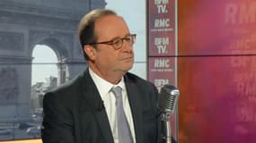 François Hollande sur le plateau de BFMTV et RMC le 22 mai 2019