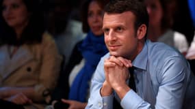 Emmanuel Macron, candidat du mouvement En marche ! à l'élection présidentielle