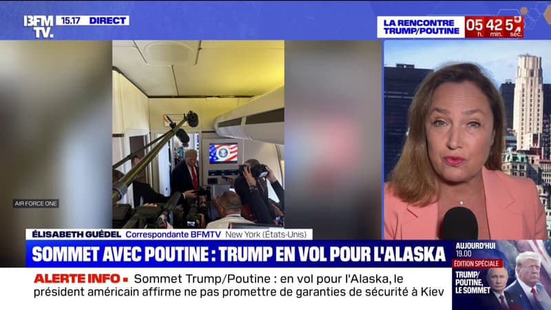 Sommet en Alaska avec Vladimir Poutine: Donald Trump dit ne pas être 