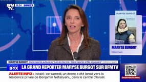 Maryse Burgot: "Ça me met en colère, (...) on devrait pouvoir rentrer à Gaza"
