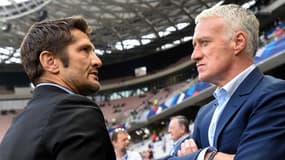Bixente Lizarazu et Didier Deschamps