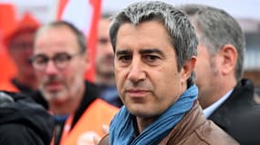 Le député François Ruffin à Compiègne dans l'Oise le 17 octobre 2024 