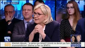 “Si Marine Maréchal-Le Pen revient, elle aura sa place au FN” annonce Marine Le Pen