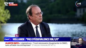 François Hollande : "La gauche, le seul rempart" au RN - 26/06