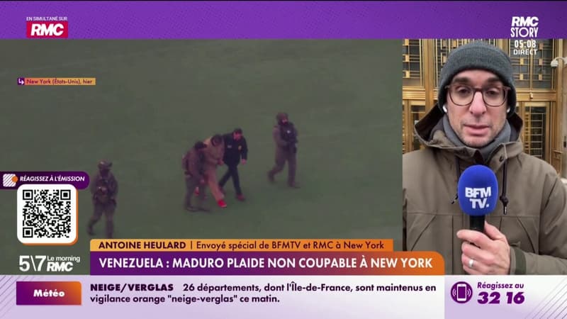 Venezuela : Maduro plaide non coupable à New York