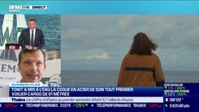 Guillaume Le Grand (Towt): Towt met à l'eau la coque en acier de son premier voilier-cargo - 21/07