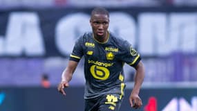 Bafodé Diakité avec Lille, 12 avril 2025