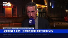 Accident de voiture à Alès: "D'après le médecin légiste et les premières constatations, les trois jeunes sont morts noyés", déclare Abdelkrim Grini, procureur de la République d’Alès