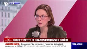 Budget:  “Les entreprises ne sont pas des cibles mais nos alliées”, indique Amélie de Montchalin, ministre chargée des Comptes publics