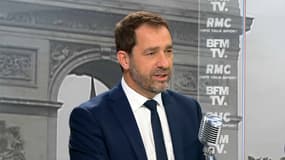 Christophe Castaner lundi matin sur BFMTV et RMC.