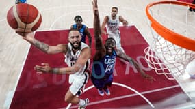 Evan Fournier face aux USA