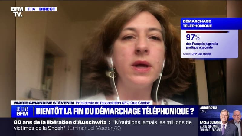 Démarchage téléphonique: 