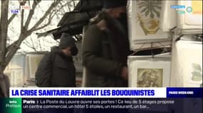 Paris: la crise sanitaire affaiblit les bouquinistes